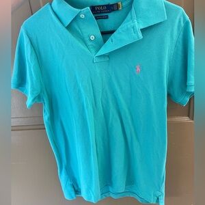 Light green Ralph Lauren polo shirt